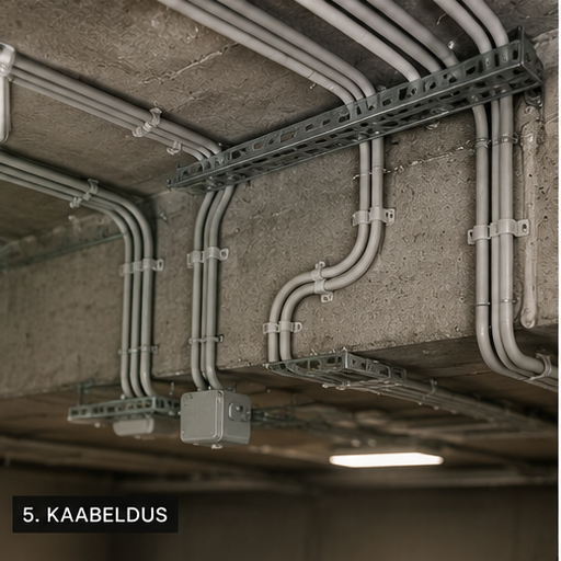 Kaabeldus ja elektrijuhtmete paigaldus